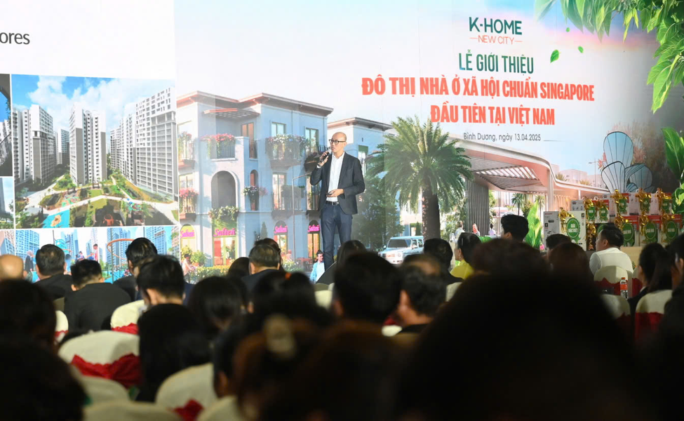 Hơn 2.200 khách hàng tham dự Lễ giới thiệu K-Home New City